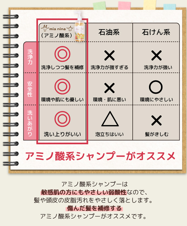 ミーアニーナ　アミノ＆フルーツ　オールインシャンプー